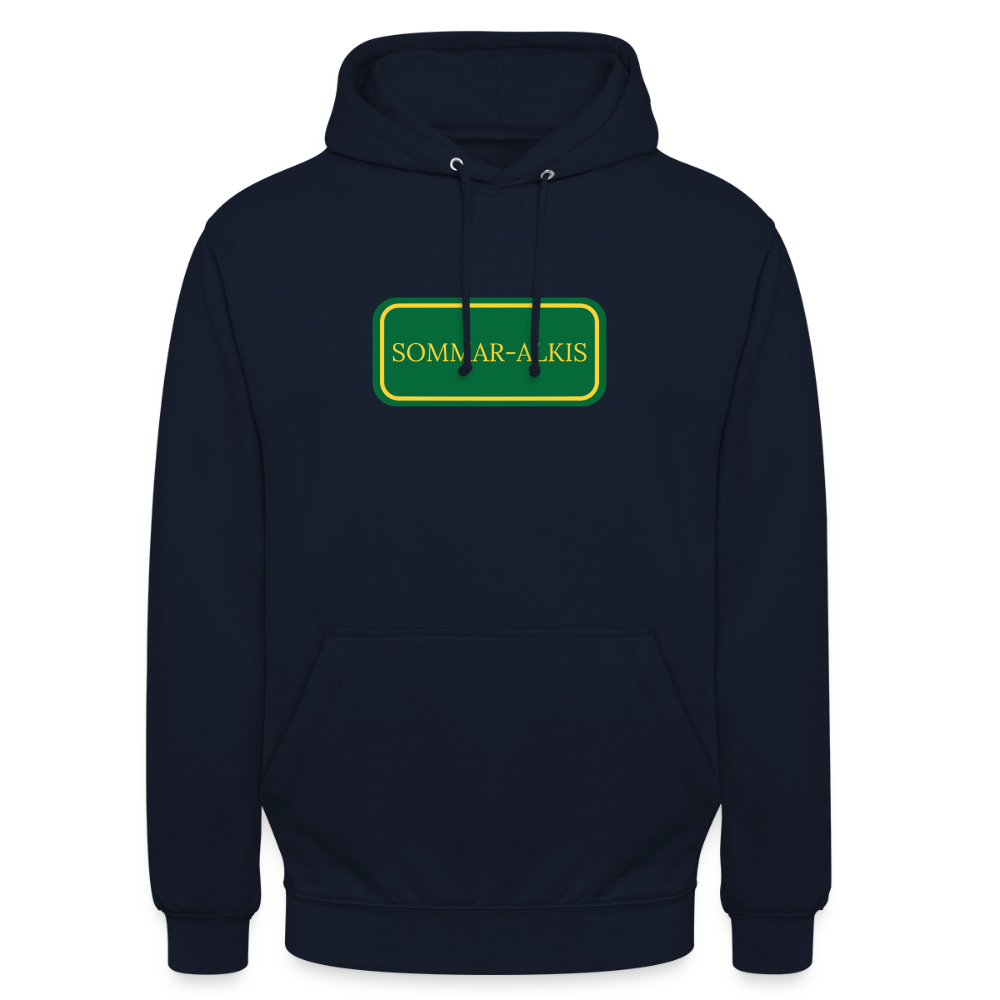 Sommar-alkis Hoodie Unisex - marinblå