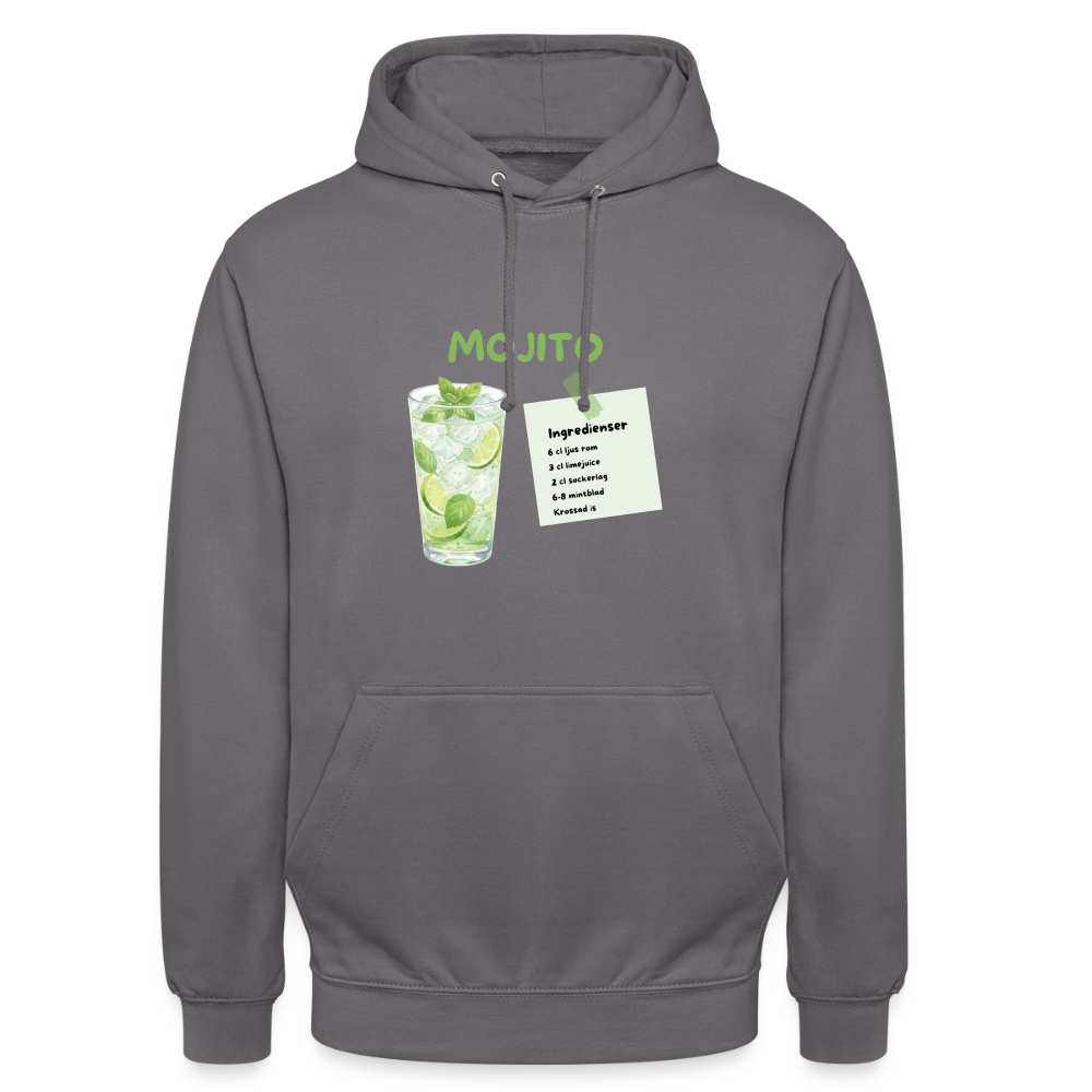 Mojito Hoodie Unisex - mellangrå