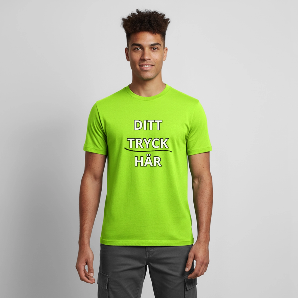 Andningsaktiv T-shirt herr - neongrön