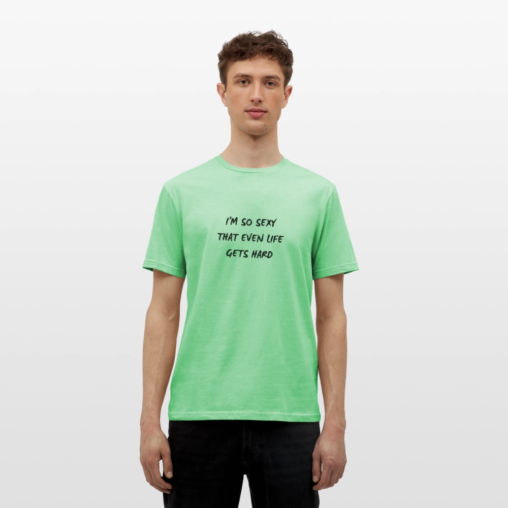 I'm so sexy that even life gets hard T-shirt Herr - mintgrøn