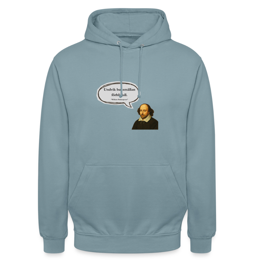 Undvik baksmällan förbli full Hoodie Unisex - dimblå