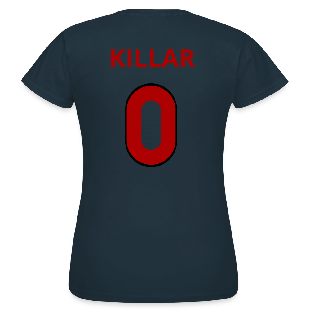 Killar 0 T-shirt dam - marinblå