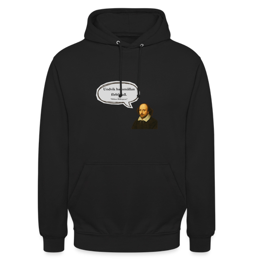 Undvik baksmällan förbli full Hoodie Unisex - svart