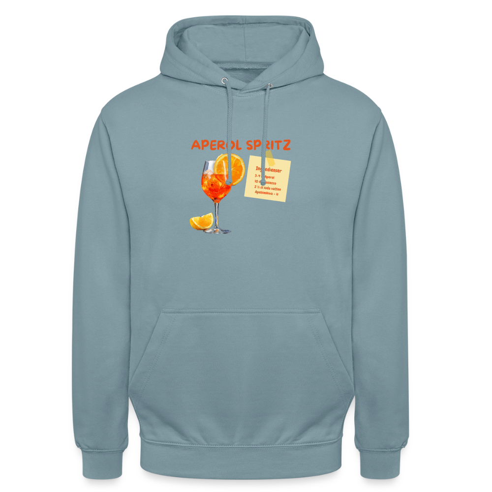 Aperol spritz Hoodie Unisex - dimblå