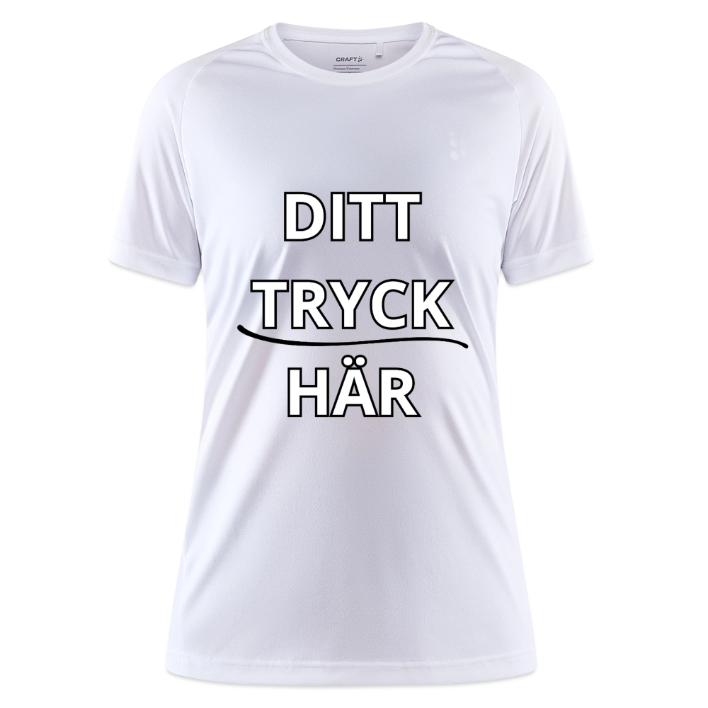 CRAFT tränings-T-shirt Core Unify dam - vit