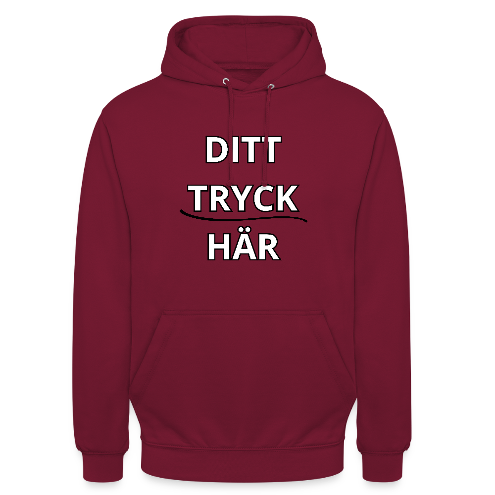 Luvtröja män - bordeaux