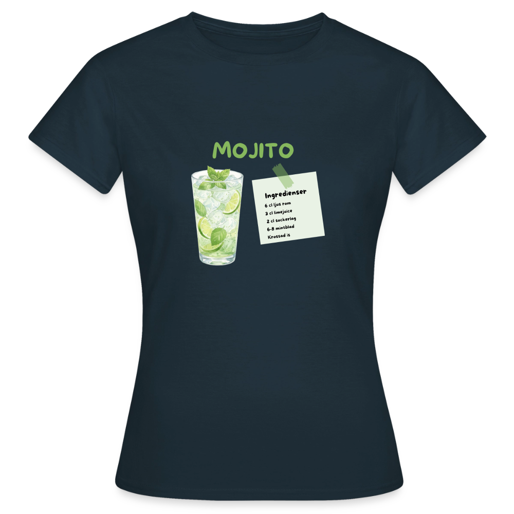 Mojito T-shirt Dam - marinblå