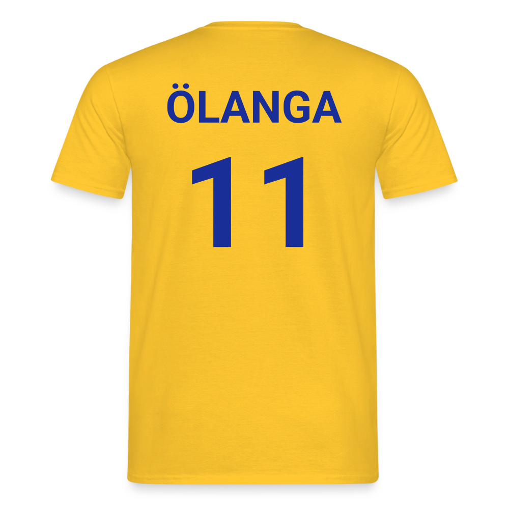 Ölanga T-shirt herr - gul