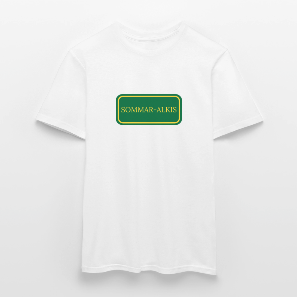 Sommar-alkis T-shirt herr - vit