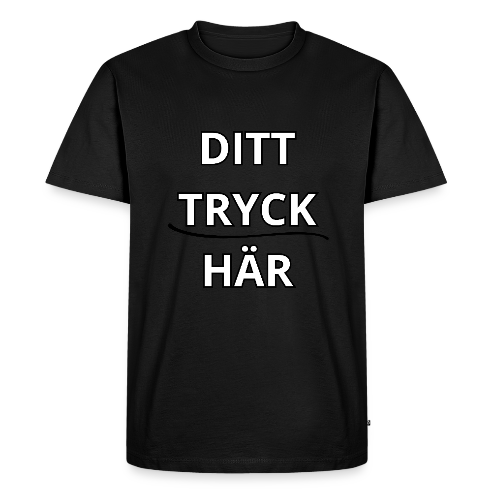 Premium-T-shirt herr - svart