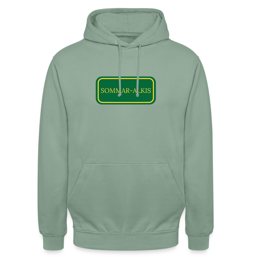 Sommar-alkis Hoodie Unisex - grågrön