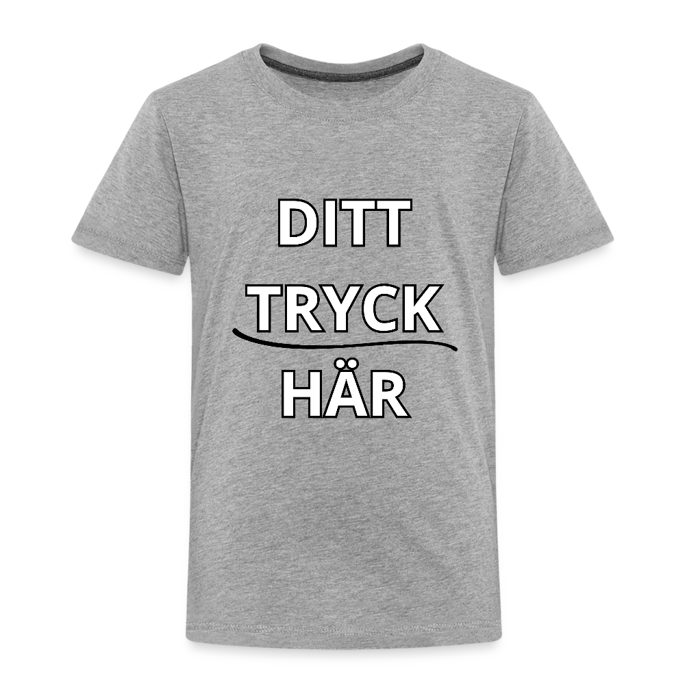 Kids' Premium T-Shirt - gråmelerad