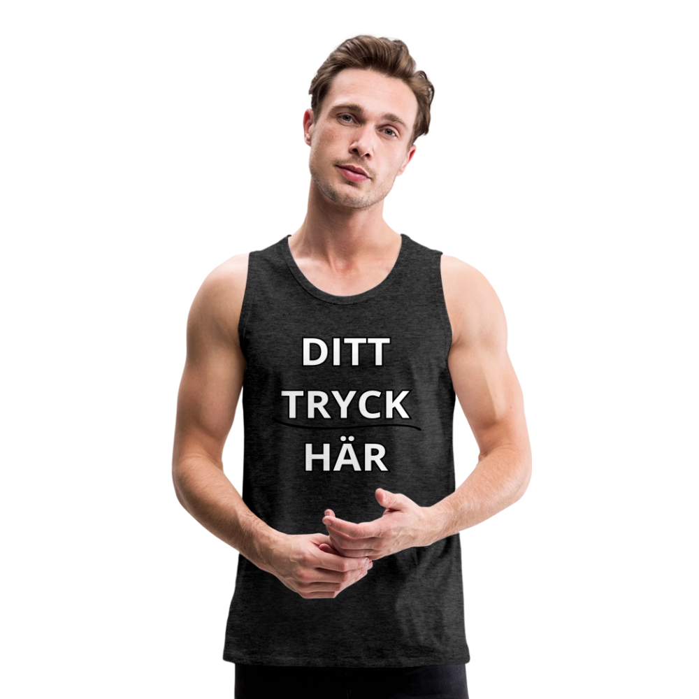 Men’s Premium Tank Top - kolgrå