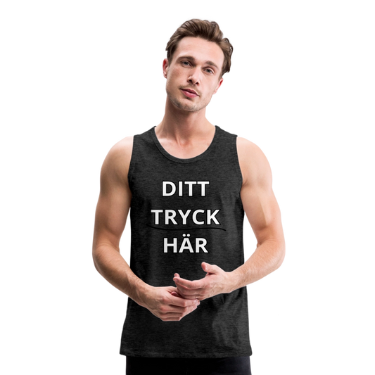 Men’s Premium Tank Top - kolgrå