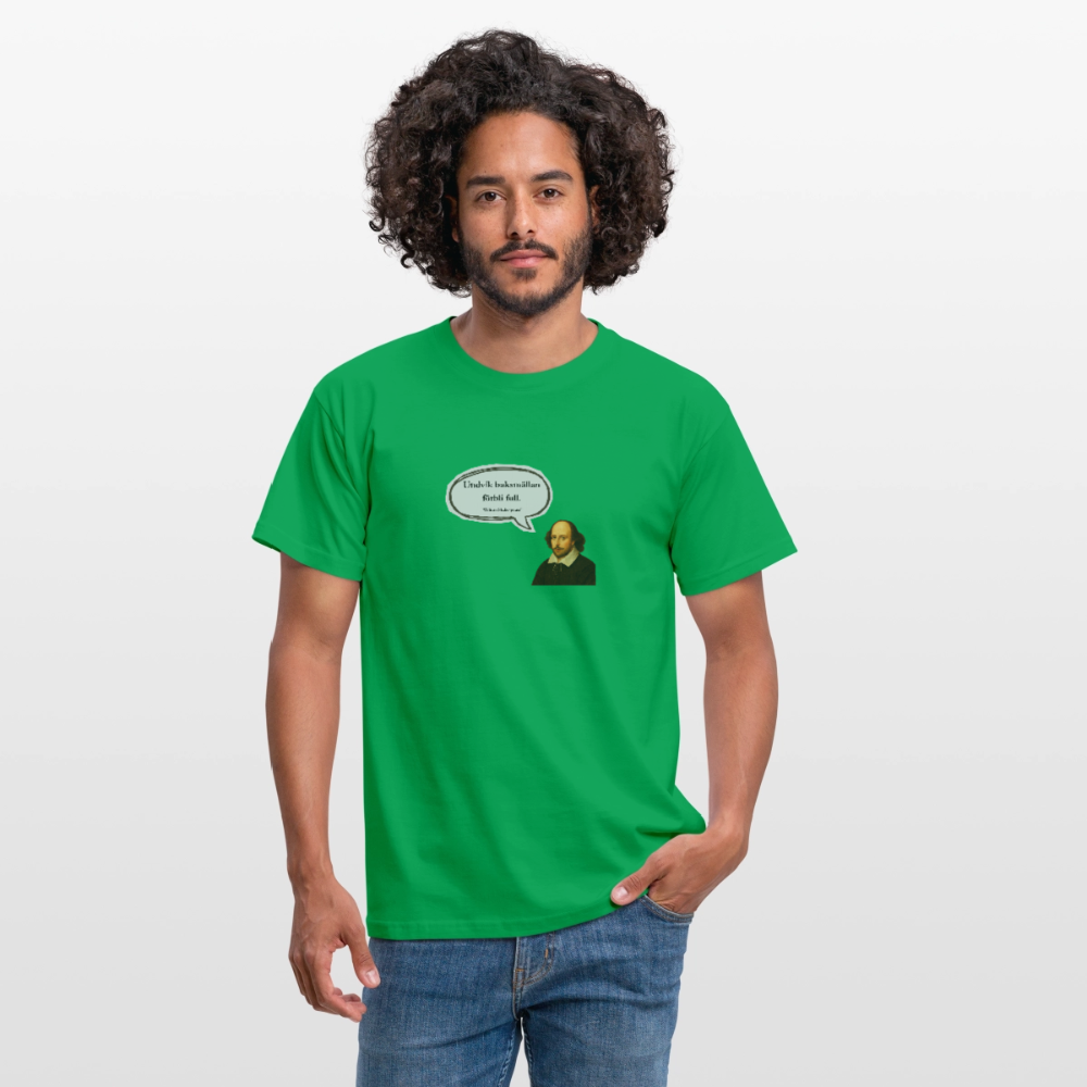 Undvik baksmällan förbli full T-shirt Herr - kellygrön