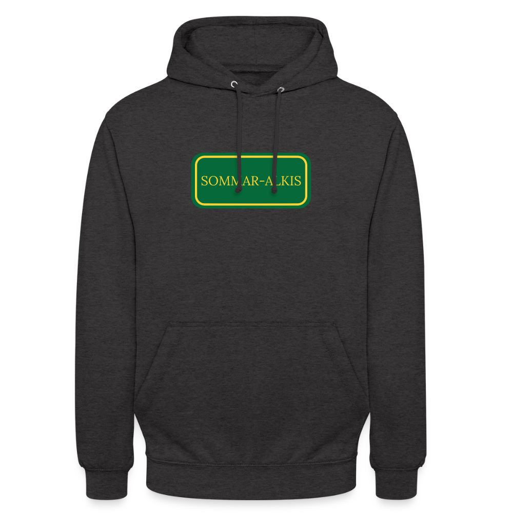 Sommar-alkis Hoodie Unisex - kolgrå