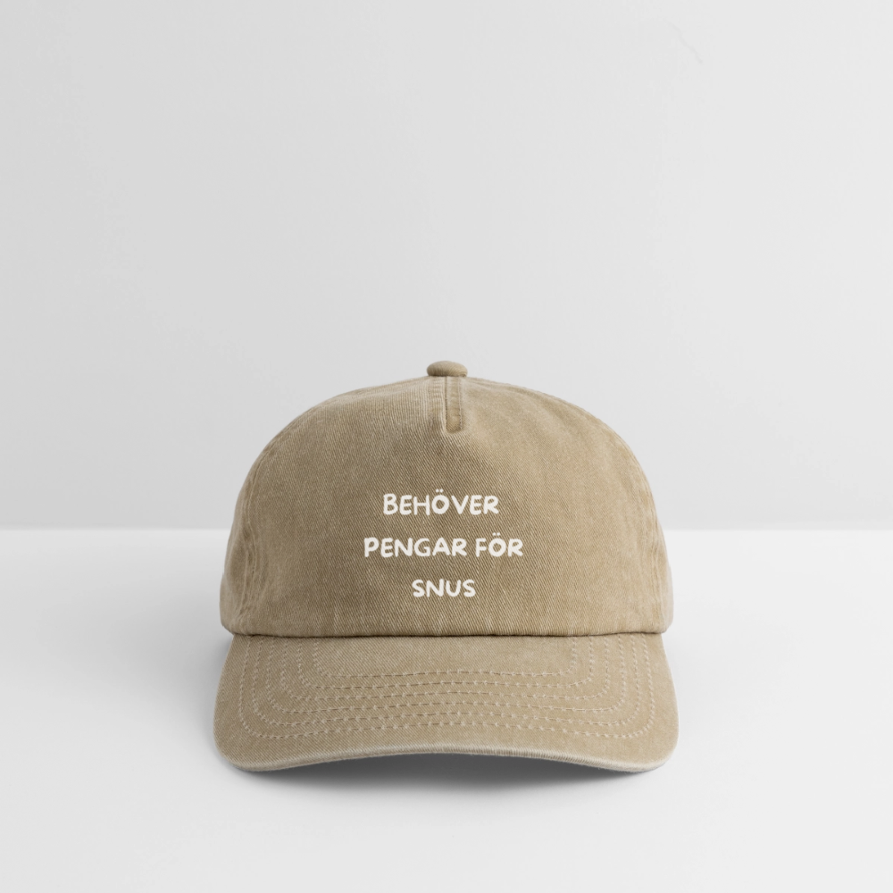 Behöver pengar för snus Vintagekeps - vintagebeige