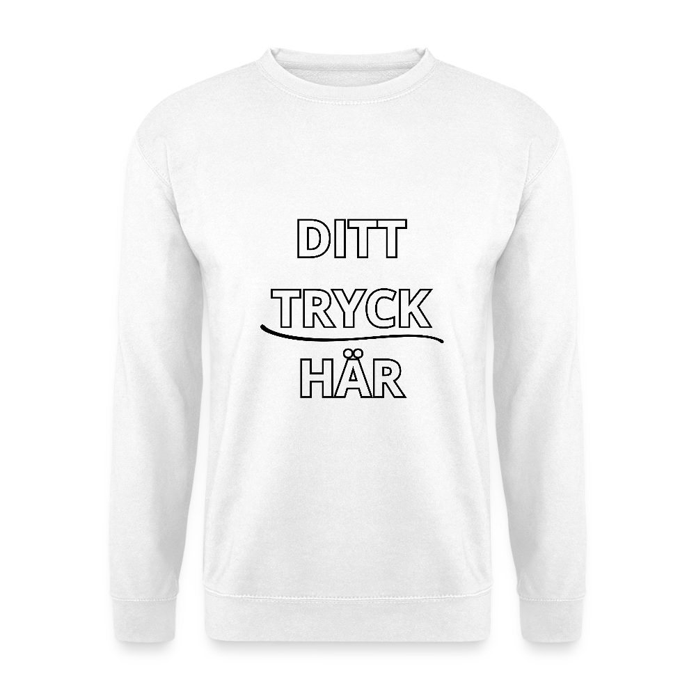 Unisex Sweatshirt - vit