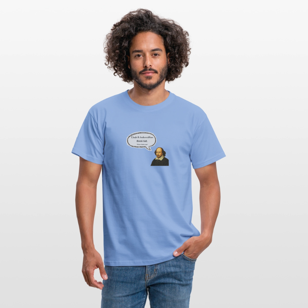 Undvik baksmällan förbli full T-shirt Herr - carolina blue