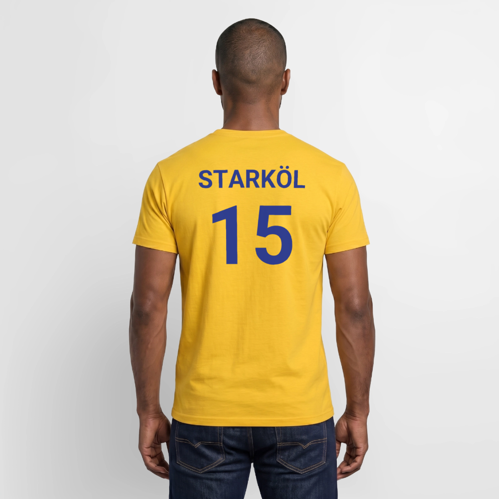 Starköl T-shirt herr - gul