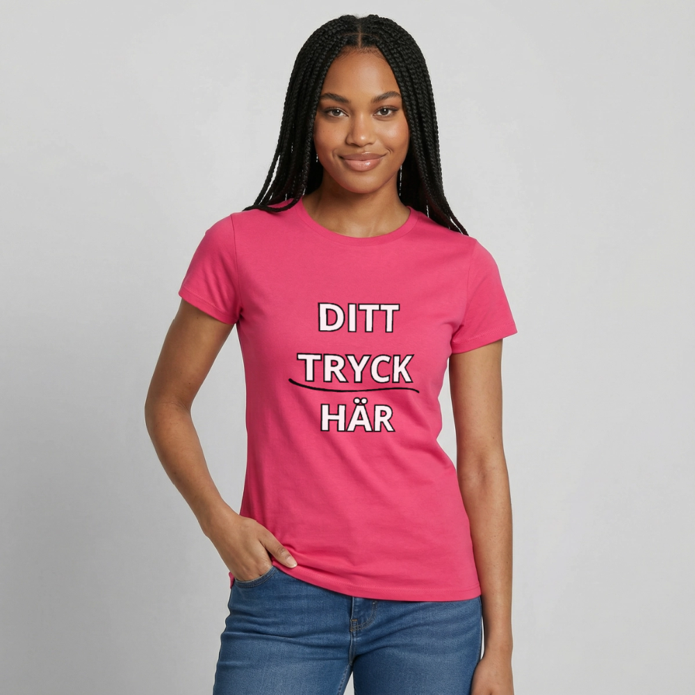 T-shirt dam - azalea