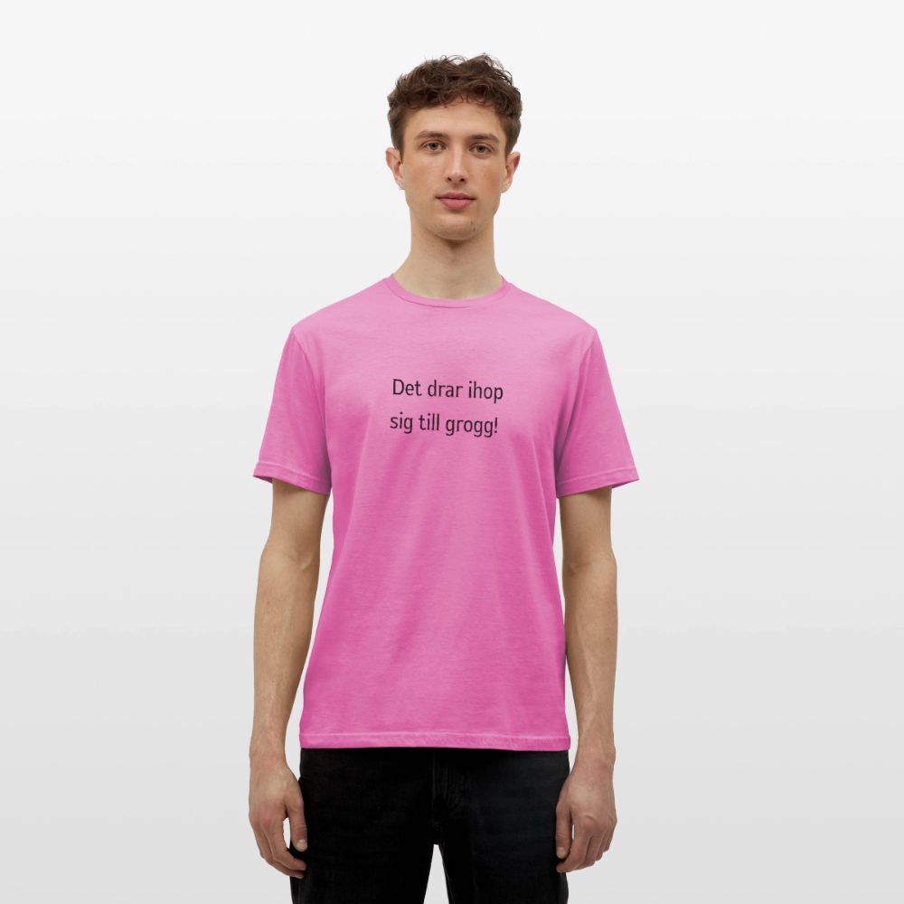 Det drar ihop sig till grogg! T-shirt herr - rosa