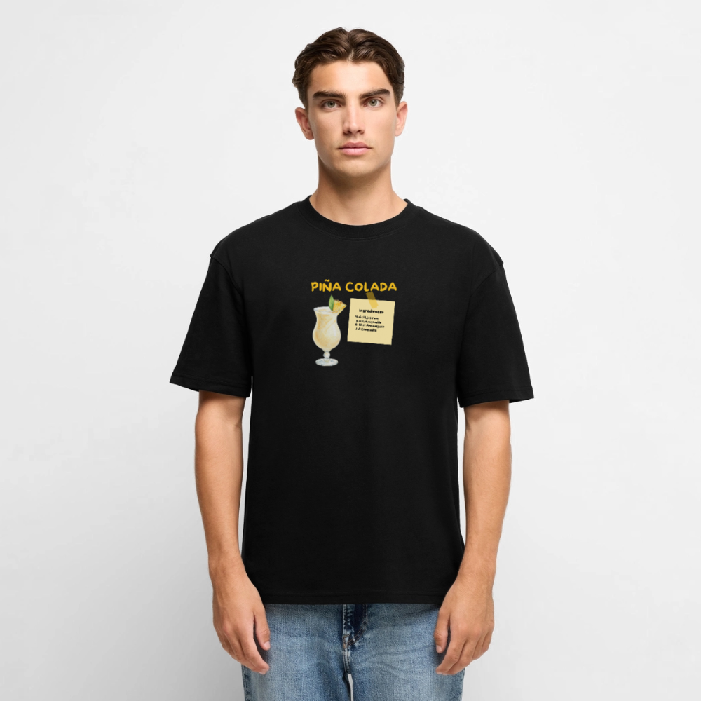 Pina Colada oversized premium-T-shirt unisex - svart