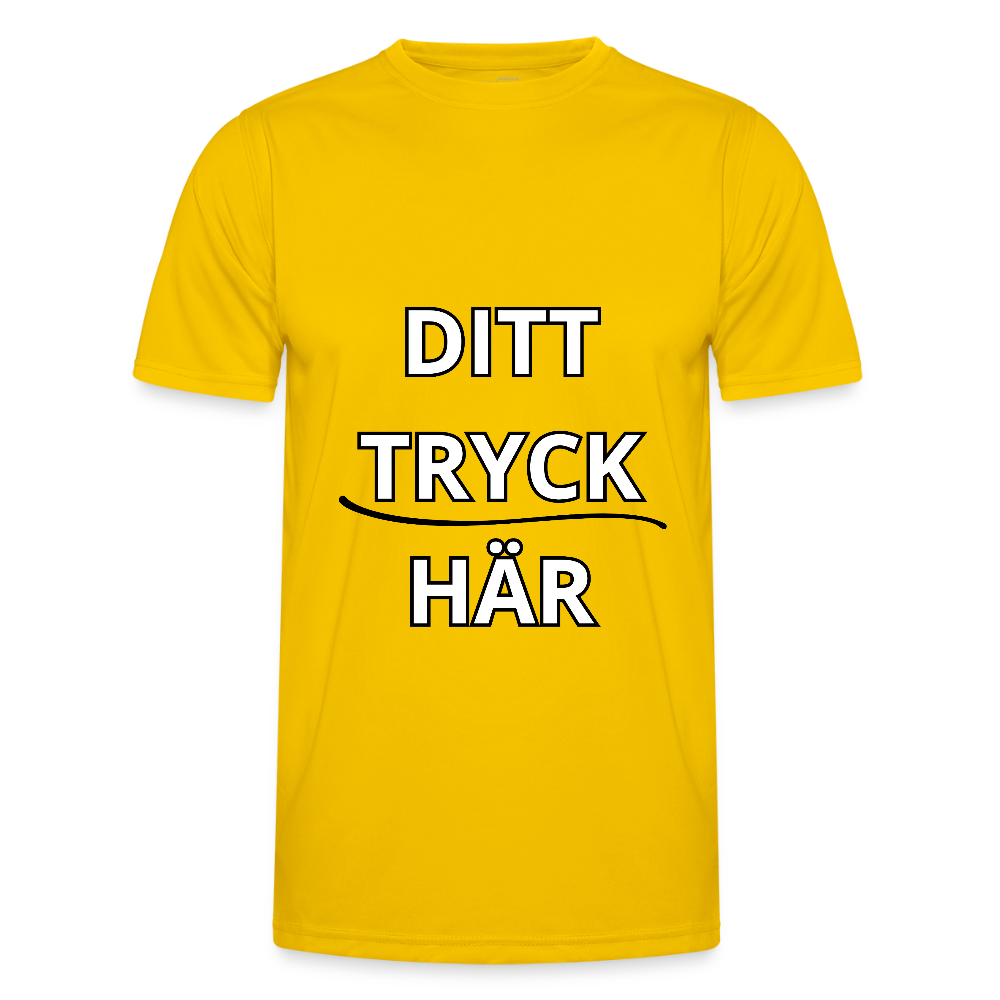 Men's Functional T-Shirt - äggul