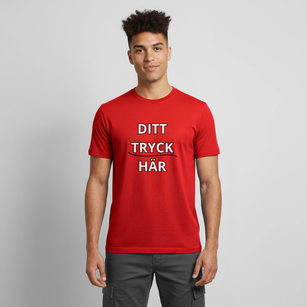 Andningsaktiv T-shirt herr - röd