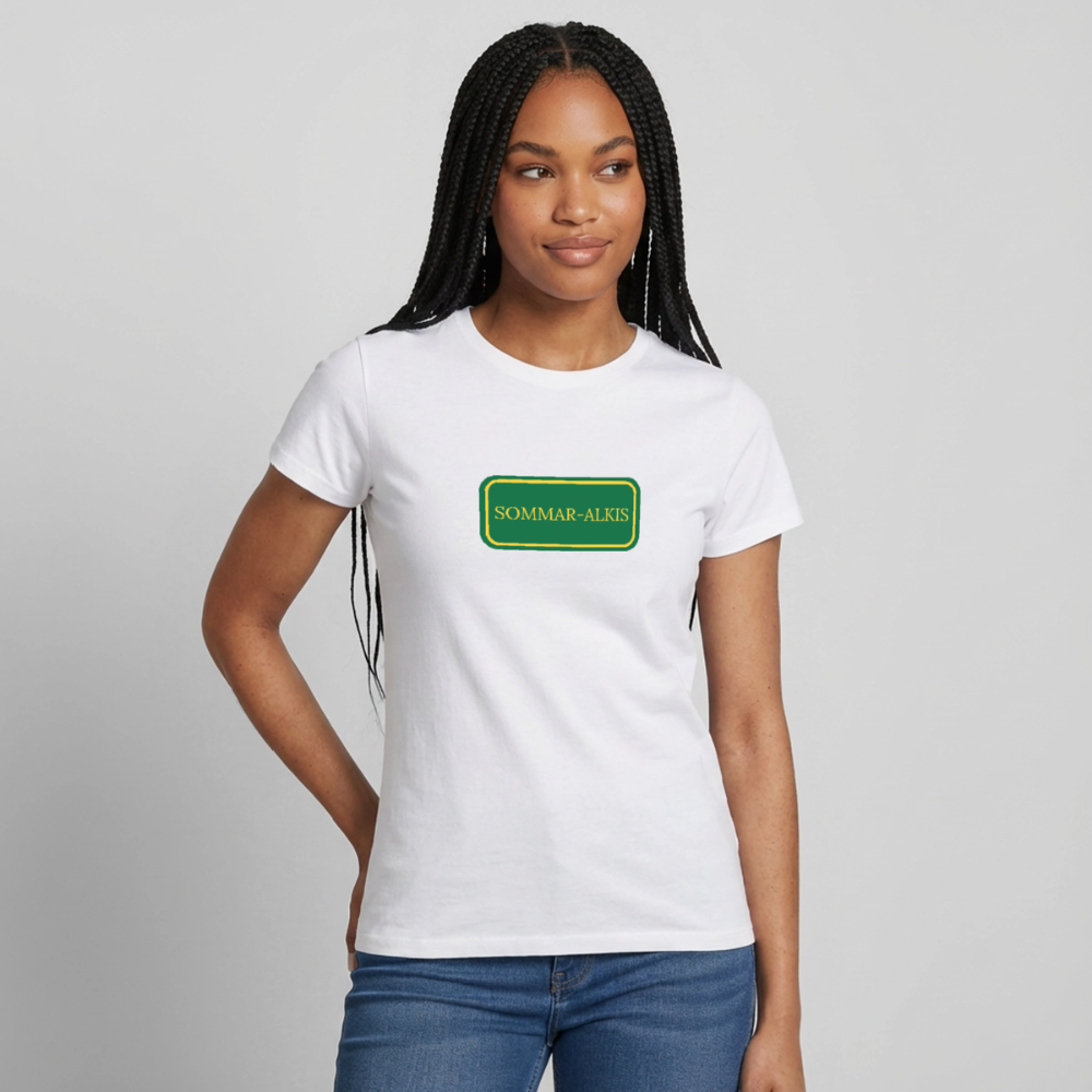 Sommar-alkis T-shirt dam - vit