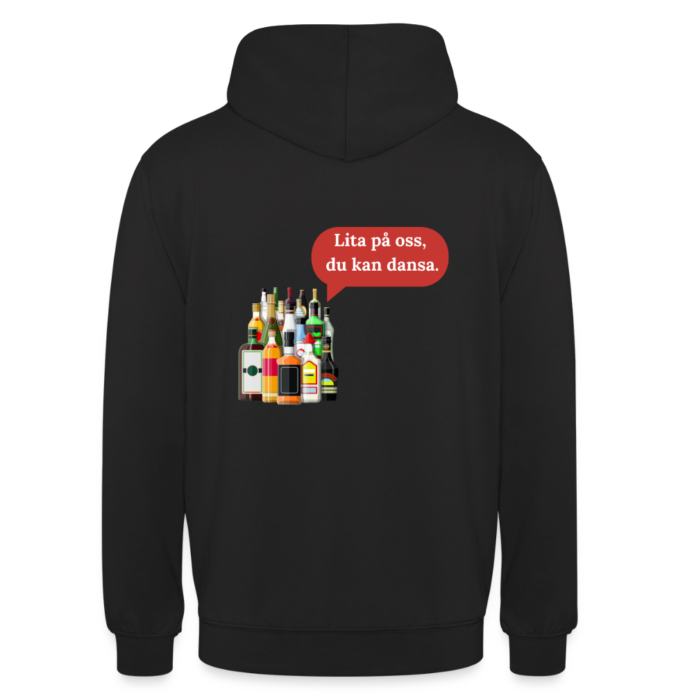 Lita på oss, du kan dansa Hoodie Unisex - svart