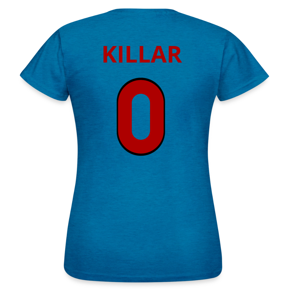 Killar 0 T-shirt dam - antikblå safirljung