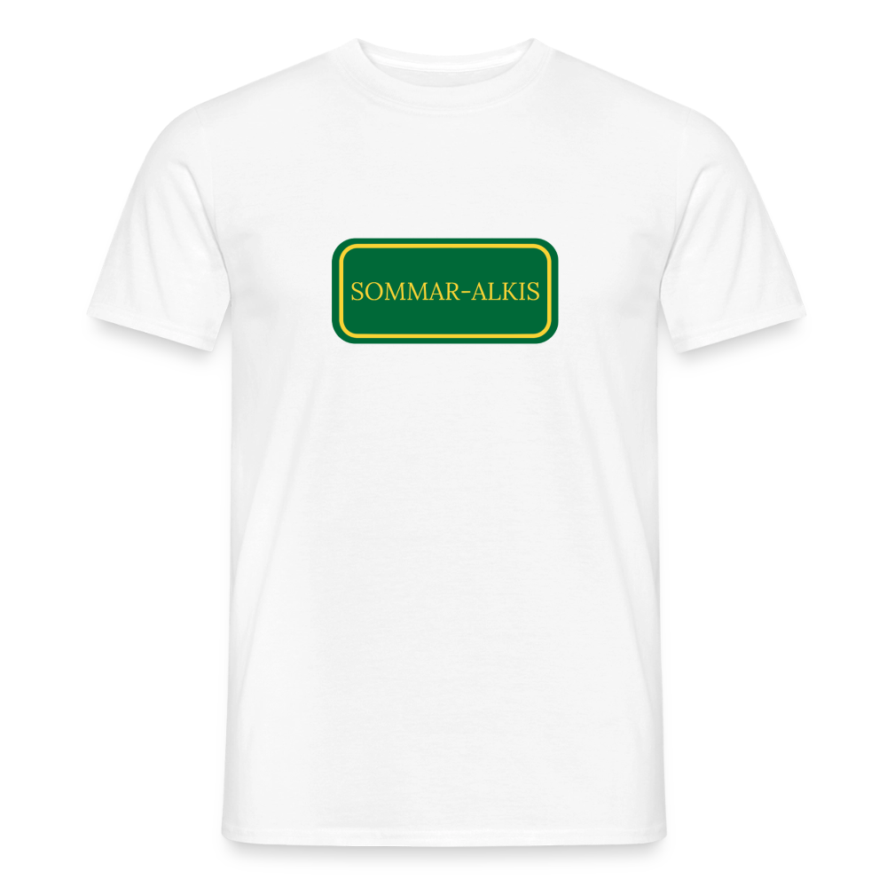 Sommar-alkis T-shirt herr - vit