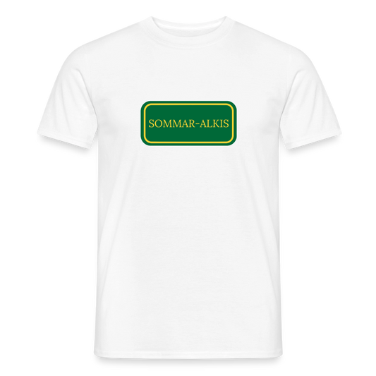 Sommar-alkis T-shirt herr - vit