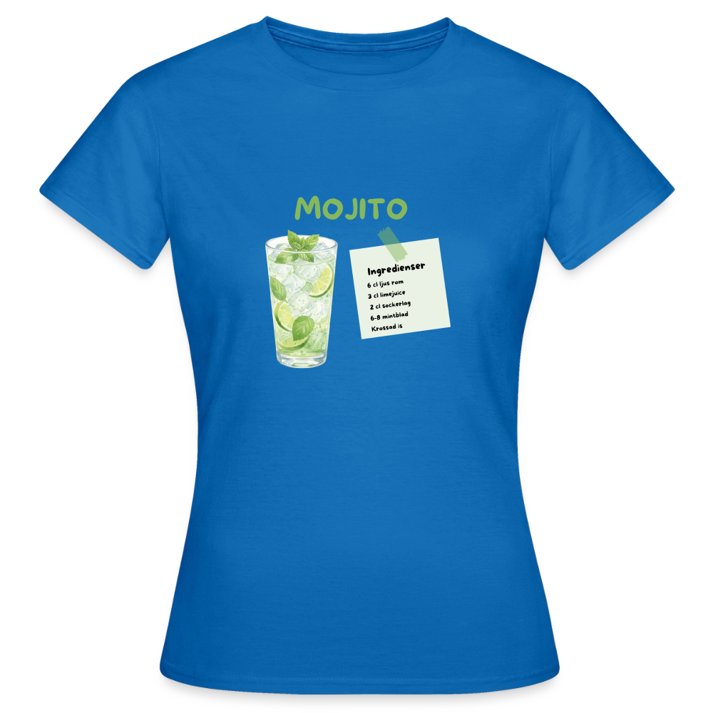 Mojito T-shirt Dam - royalblå