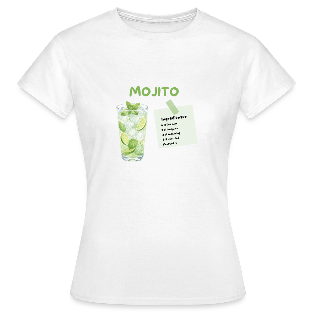 Mojito T-shirt Dam - vit