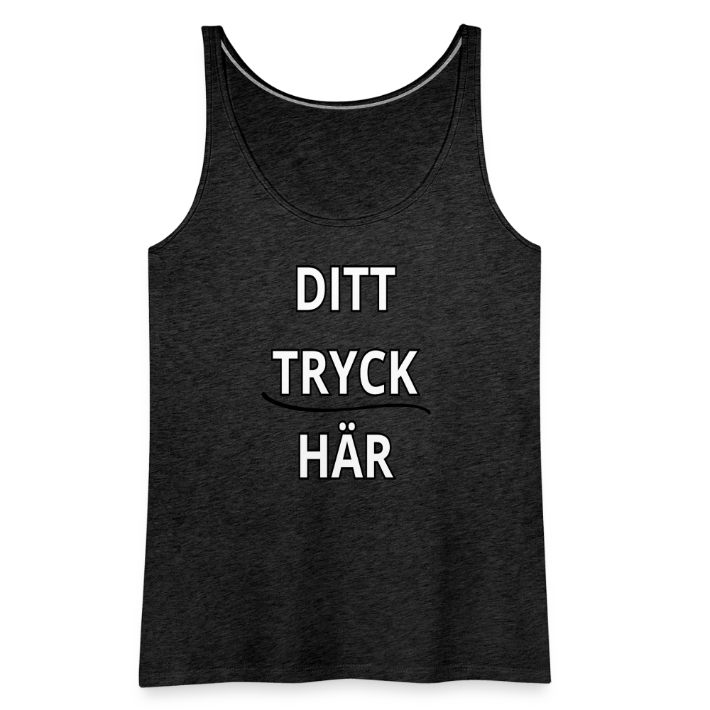 Women’s Premium Tank Top - kolgrå