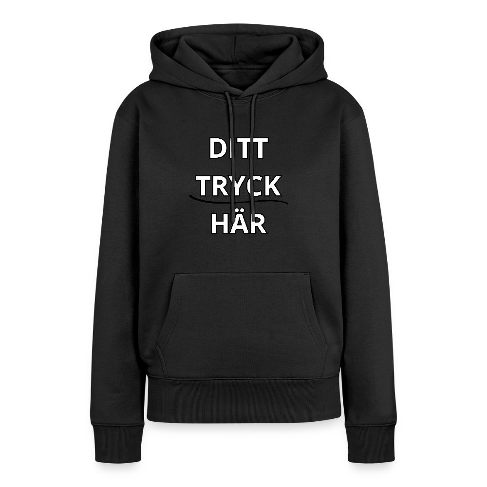 Women’s Premium Hoodie - svart