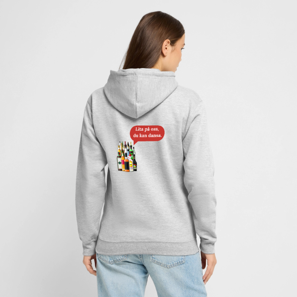 Lita på oss, du kan dansa Hoodie Unisex - ljusgråmelerad