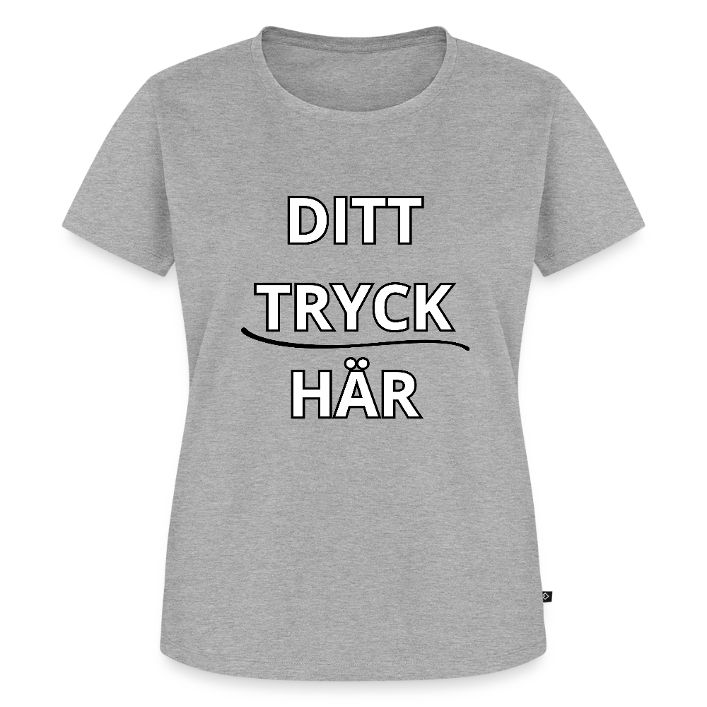 Women’s Premium T-Shirt - gråmelerad