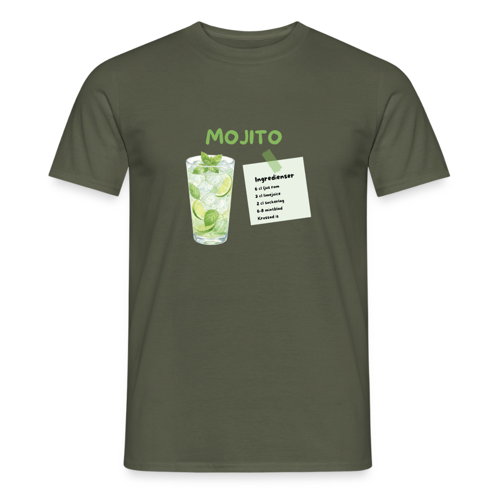 Mojito T-shirt Herr - Militärgrön