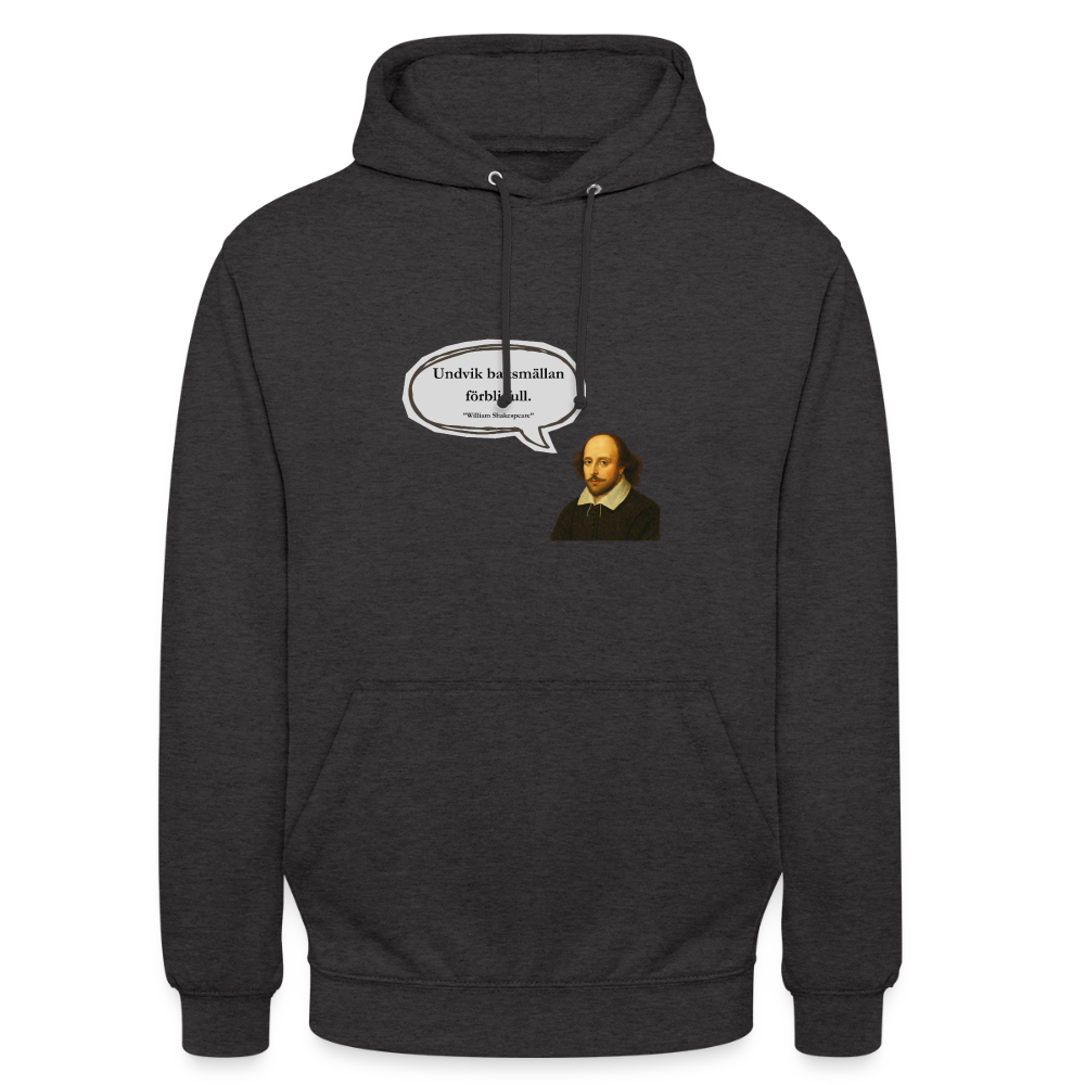 Undvik baksmällan förbli full Hoodie Unisex - kolgrå
