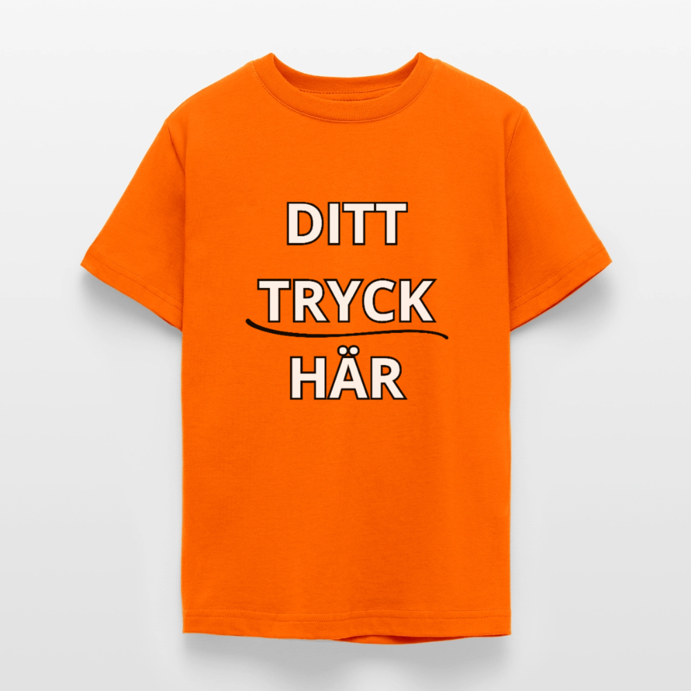 T-shirt tonåring - orange