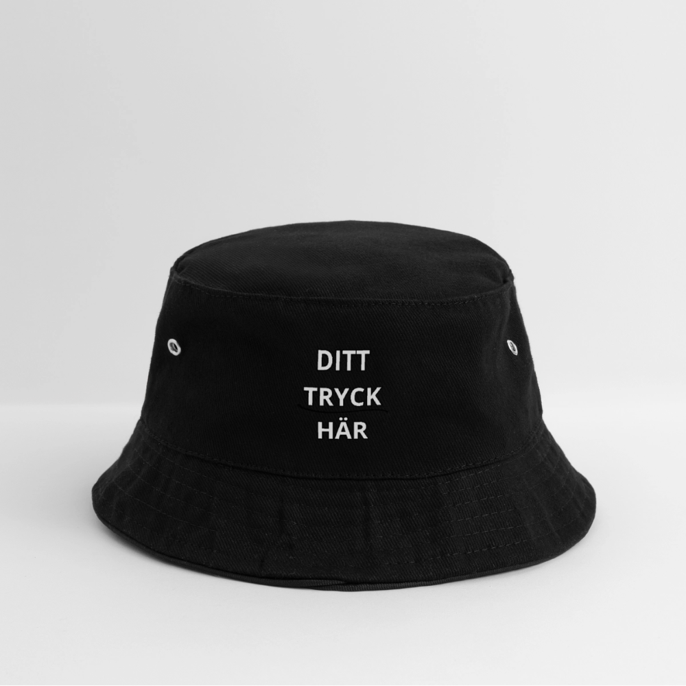 Bucket Hat - svart