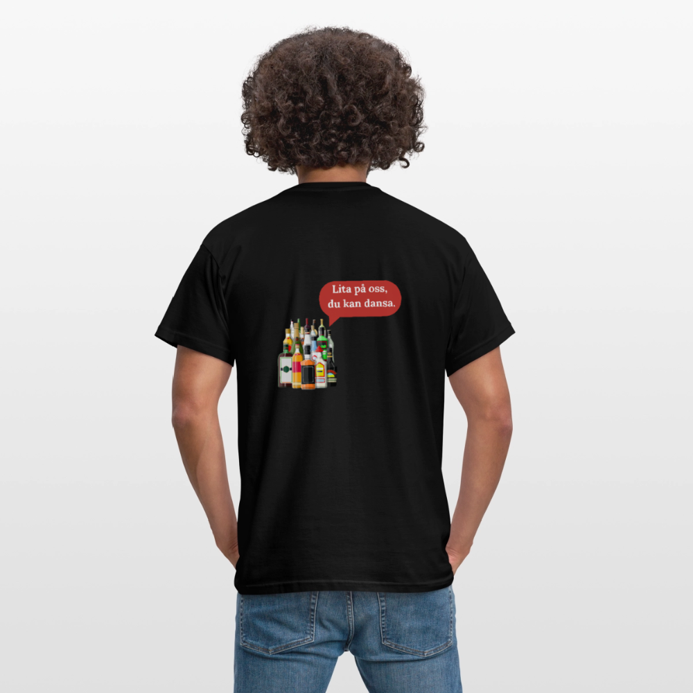 Lita på oss, du kan dansa T-shirt Herr - svart