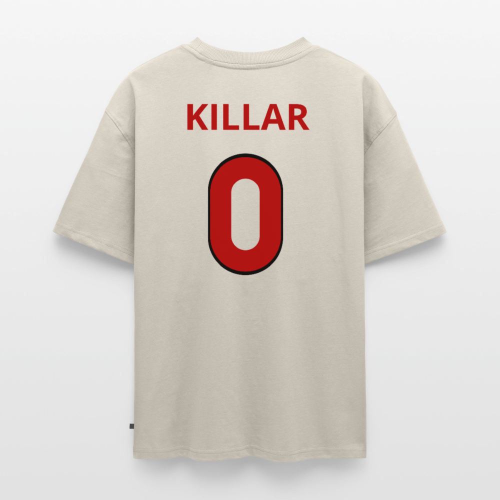 Killar 0 oversized premium-T-shirt unisex - beige