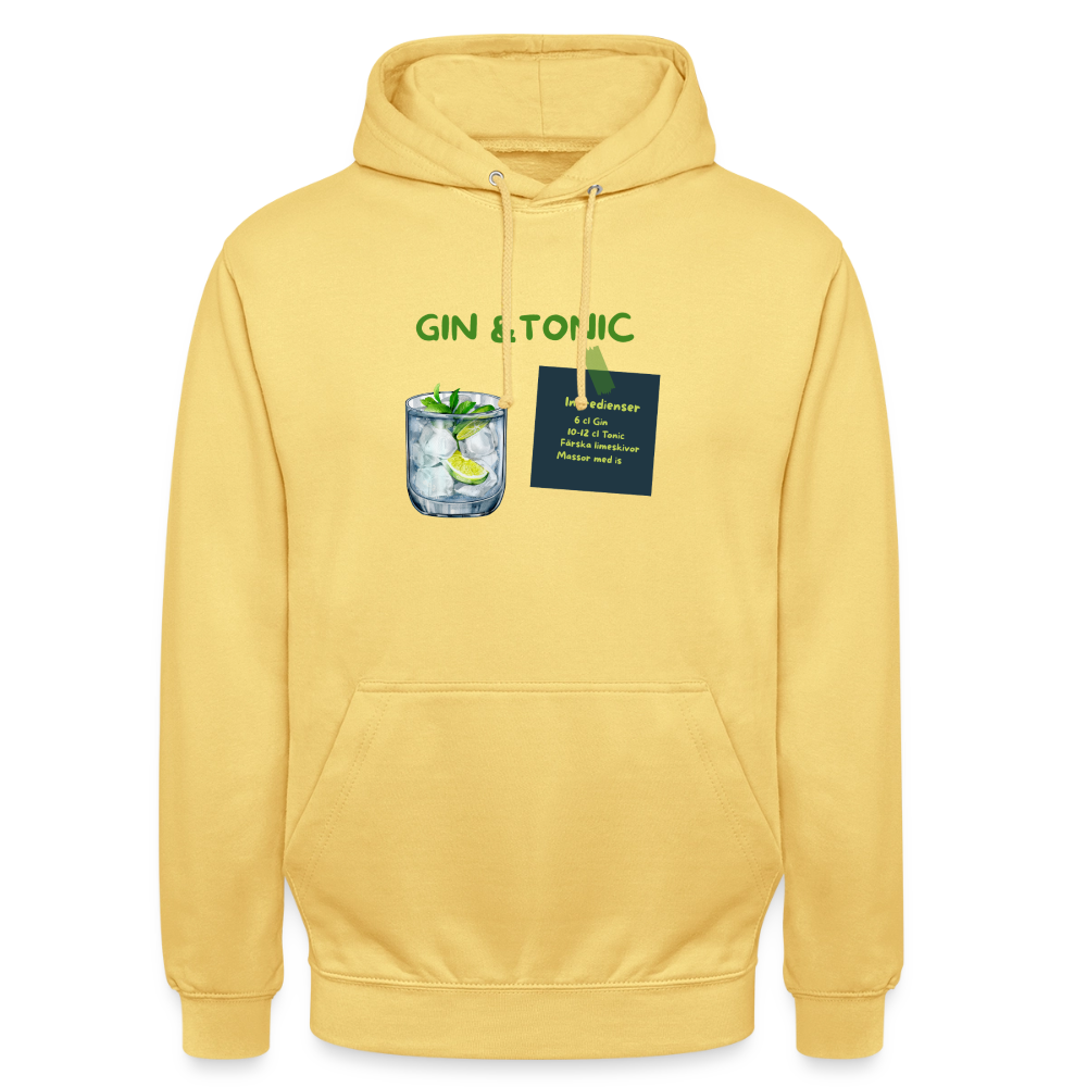 Gin & Tonic Hoodie Unisex - citrongul