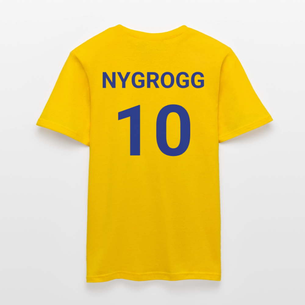 Nygrogg T-shirt herr - gul
