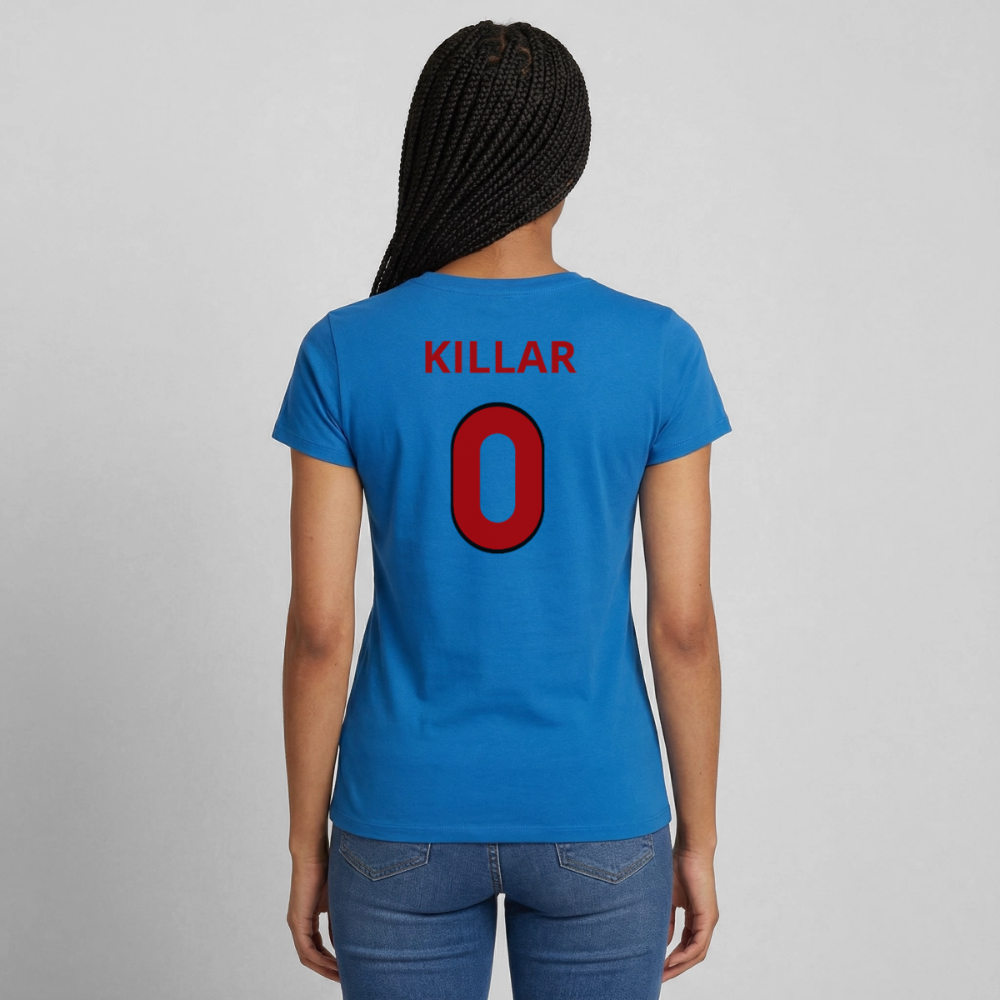 Killar 0 T-shirt dam - royalblå