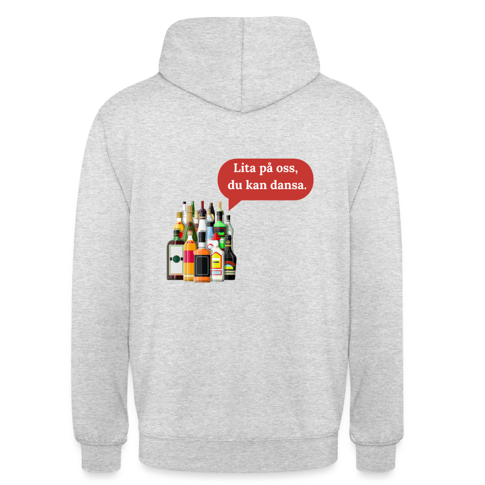 Lita på oss, du kan dansa Hoodie Unisex - ljusgråmelerad